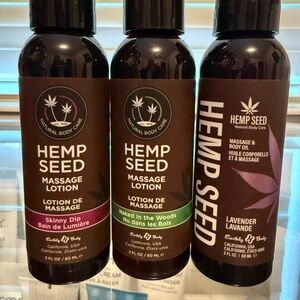 Earthly Body Massage/Body Lotion Set of 3